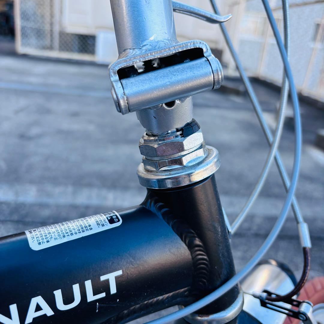 RENAULT 折りたたみ自転車 ブラック