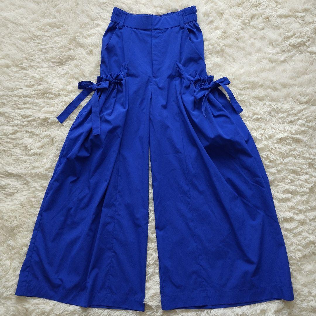 UN3D.　サイドギャザーボリュームパンツ　23年SS　定価3.9万