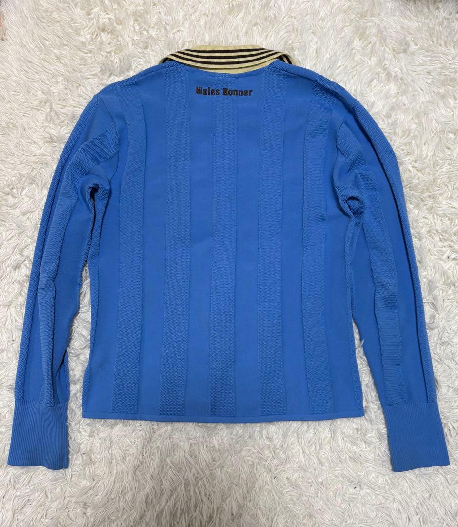adidas×Wales Bonner KNIT 青 ニット 常田大希着用