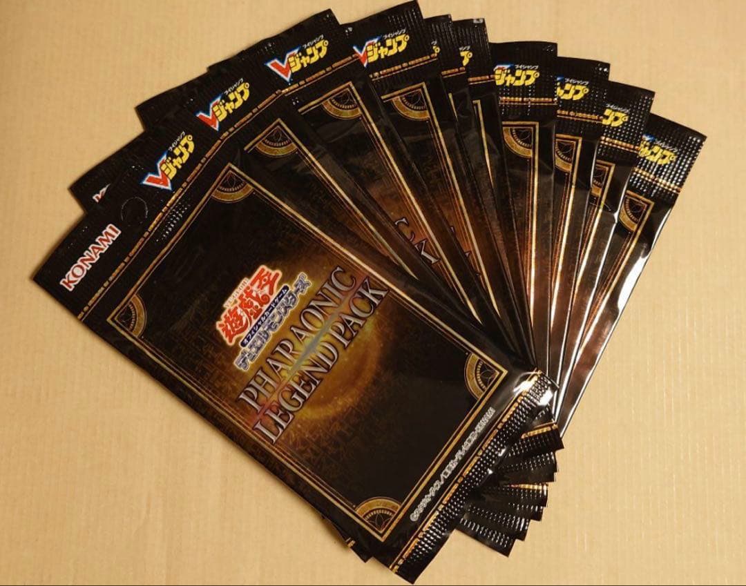 遊戯王 PHARAONIC LEGEND PACK 10パック　澱神アポピス