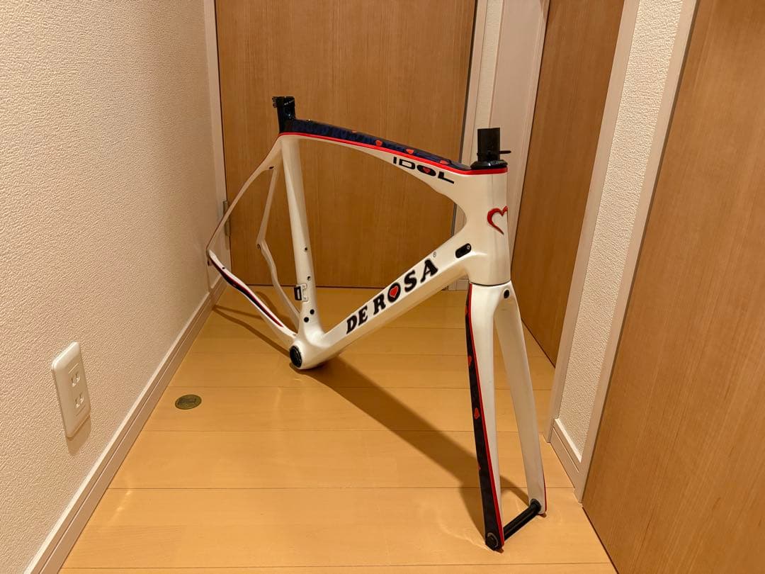 DE ROSA IDOL REVOカラー　フルカーボンフレームセット