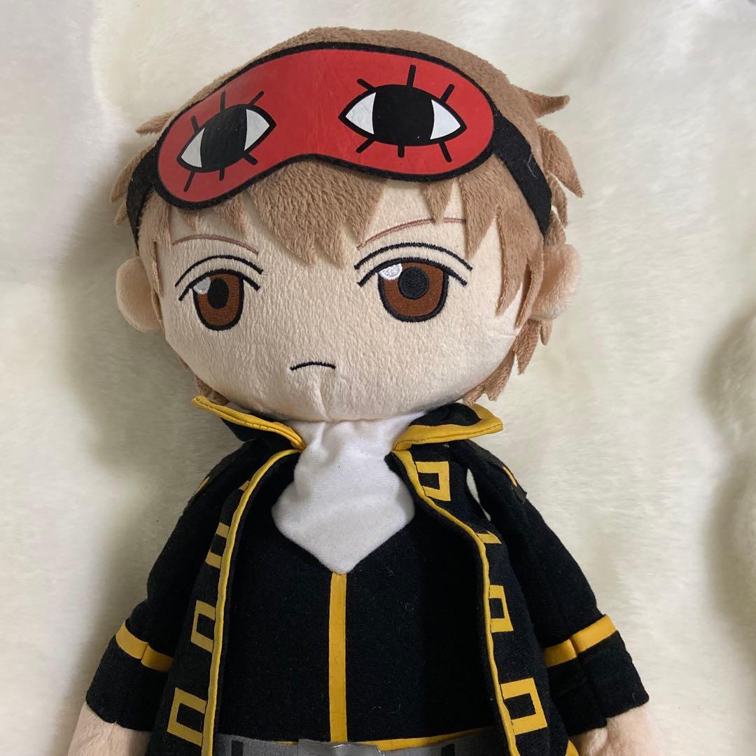 銀魂 沖田総悟 ぬいぐるみ くったりクッションS マスコット ④