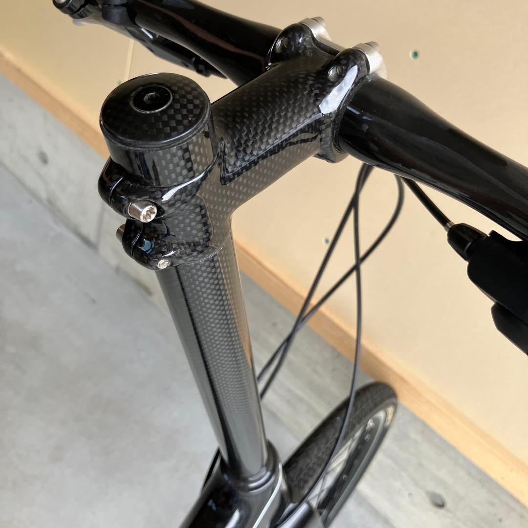 カーボンフレーム ミニベロ ミライクル 自転車