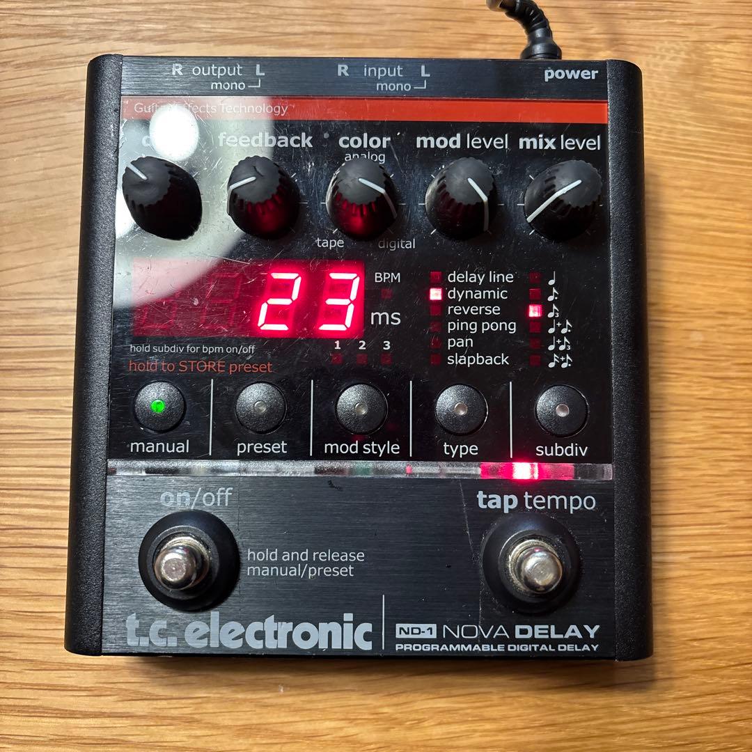 ギター TC Electronic NOVA Delay ND-1