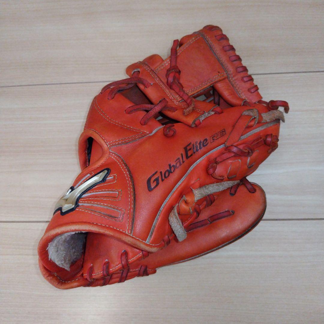 限定お値下げ極美品‼️ミズノ　Global Elite 軟式野球少年用グローブ