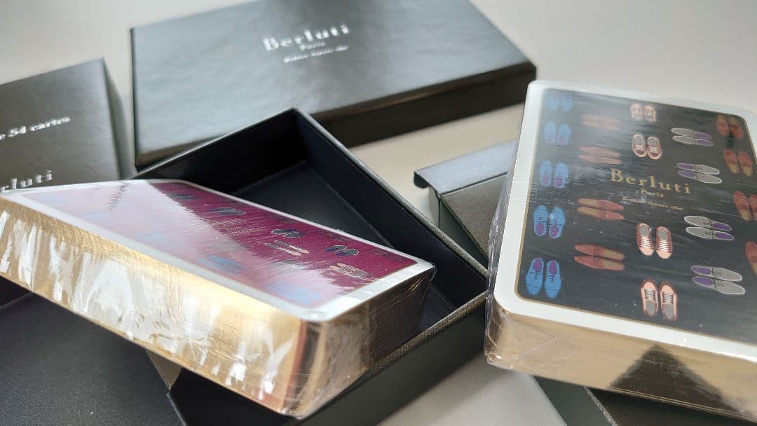 ベルルッティ トランプ 2セット 希少ファーストモデル 新品未使用