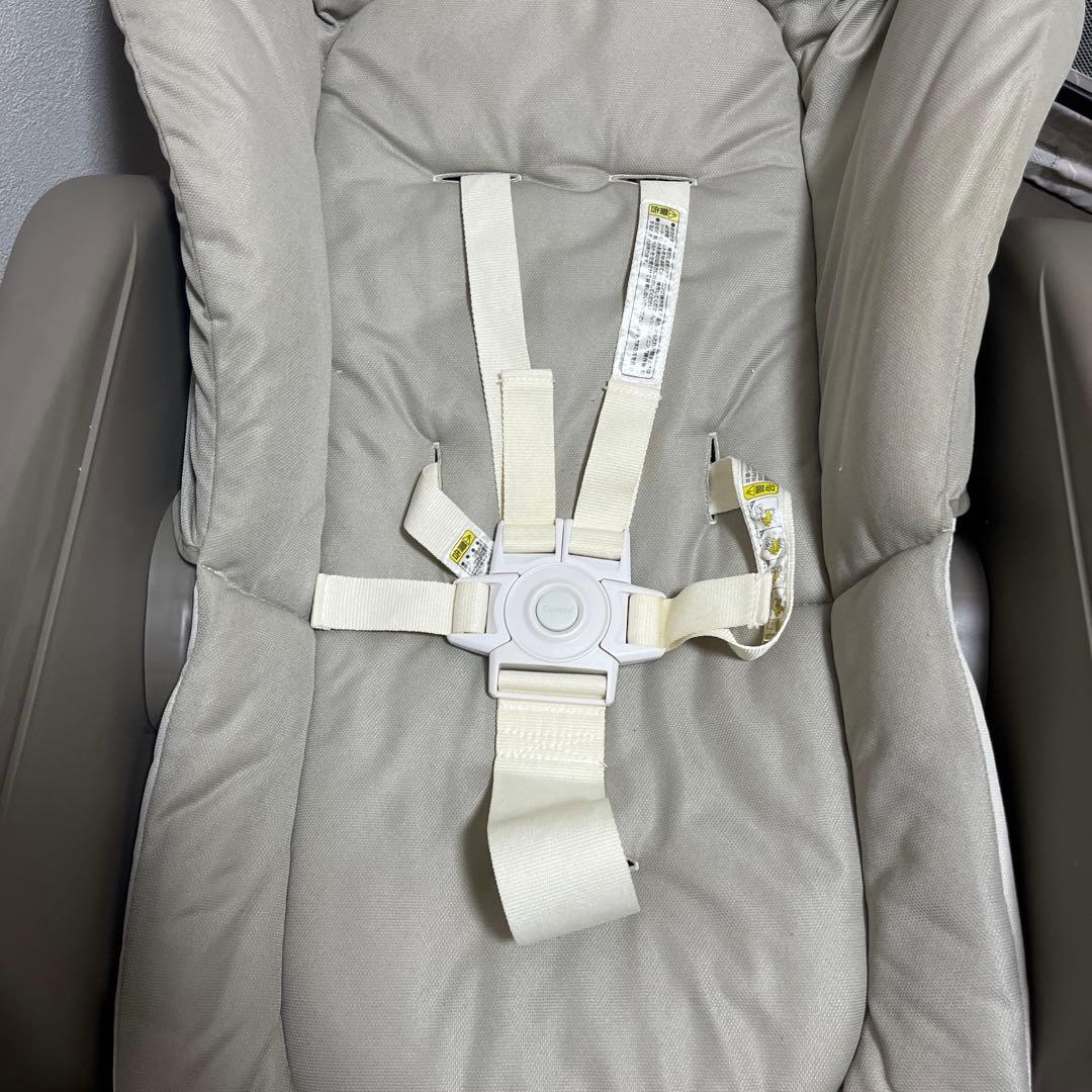 【美品】コンビ ハイローチェア：ネムリラ Fit AQ ベージュ