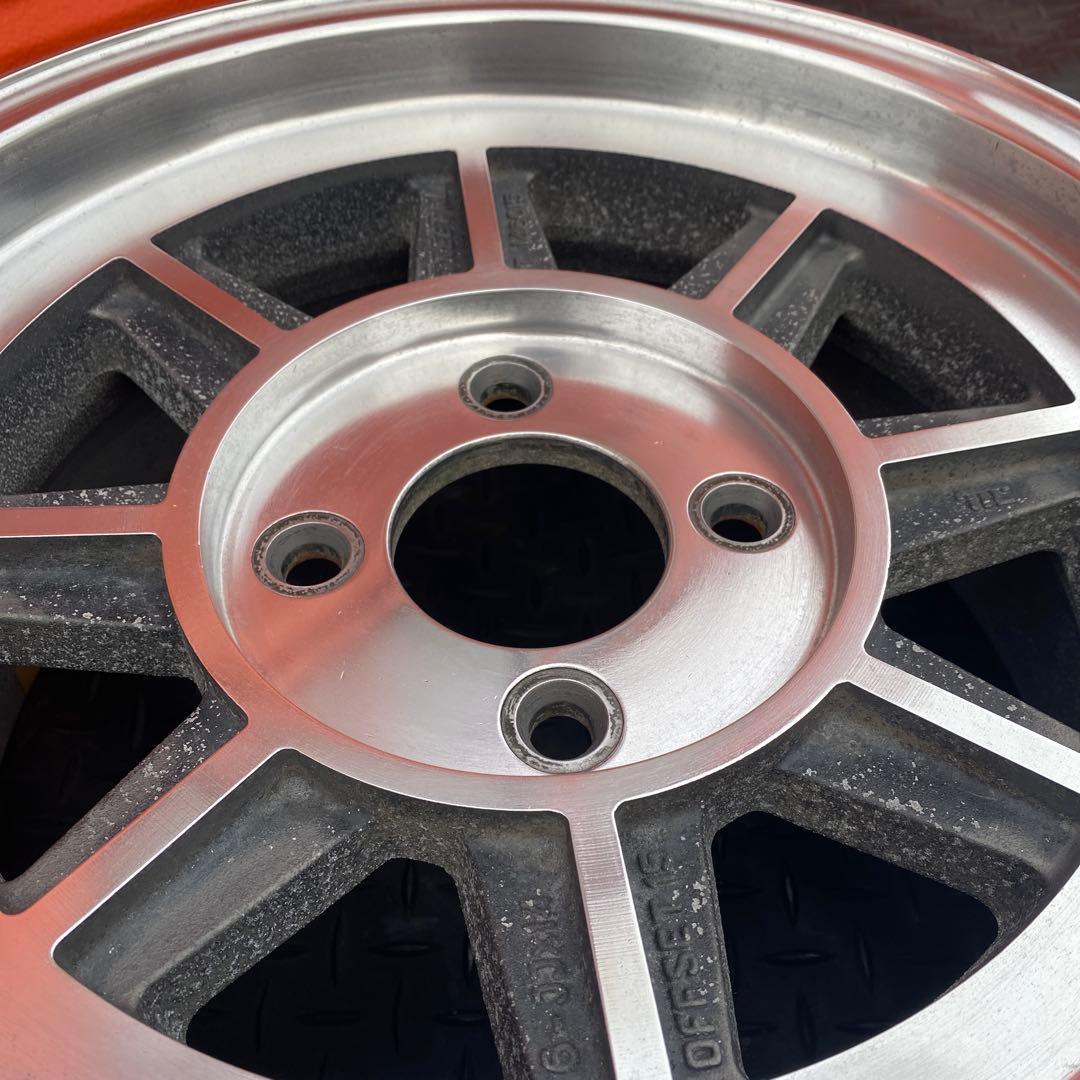 ハヤシレーシング アルミホイール 当時物の深リム