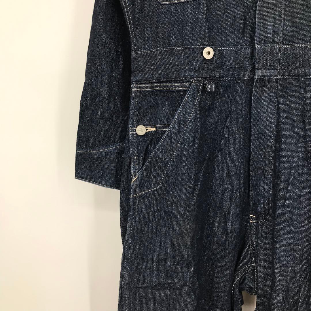 トロフィークロージング　オールインワン　つなぎ　38　インディゴ