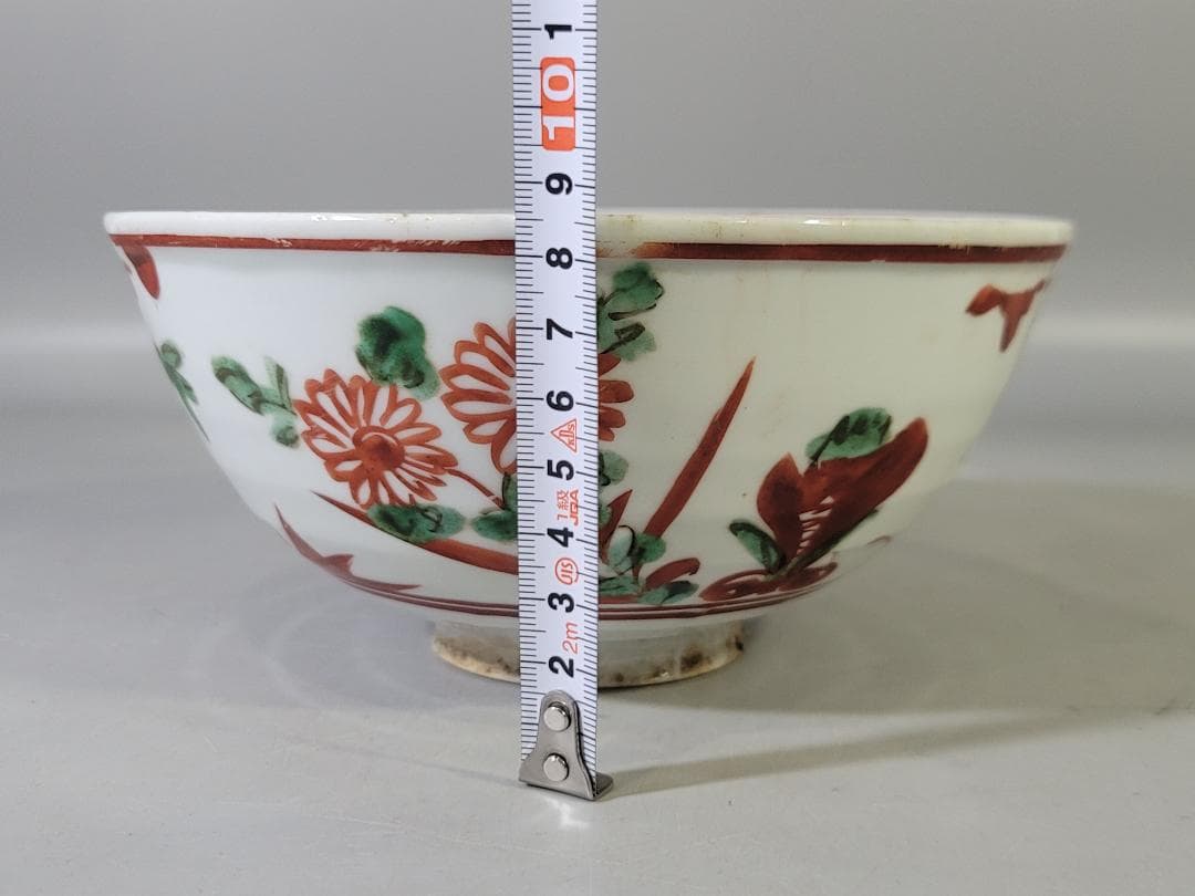 茶道具 永楽善五郎 造 呉須赤絵 菓子鉢 DT772