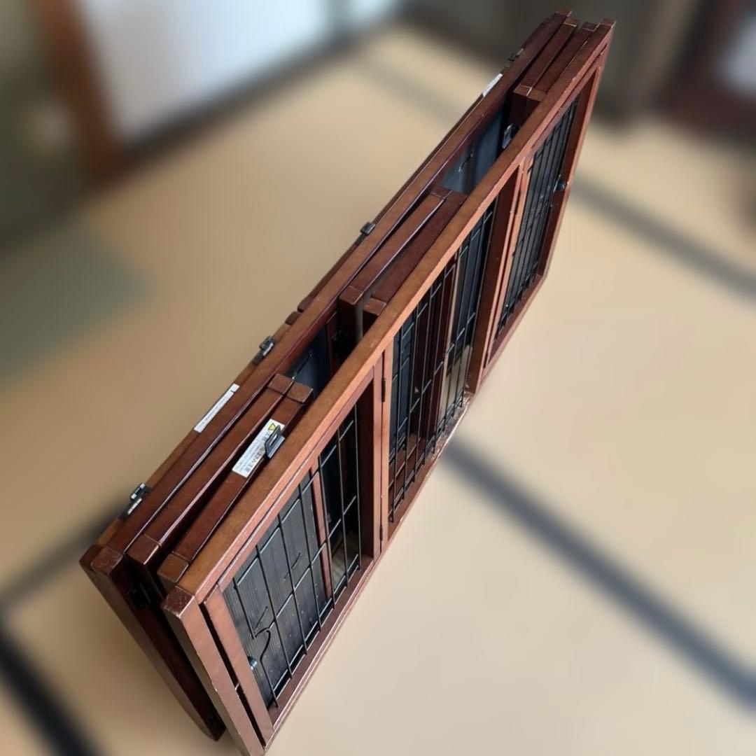 折り畳み木製犬用ケージ 12年程前6万で購入 静岡市取りに来てくれる方限定です