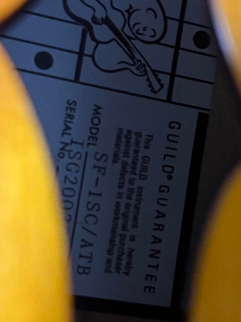 ギルド スターファイヤー　MOD guild SF-1FC フルアコ