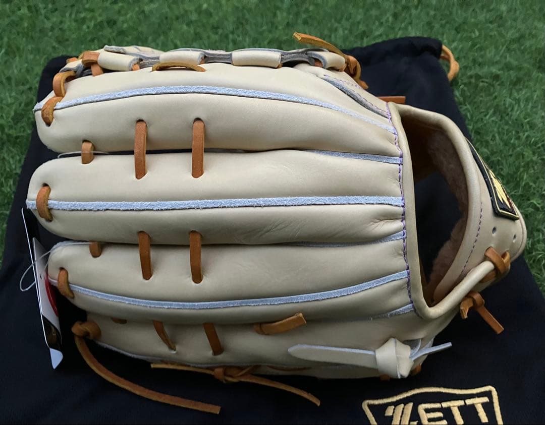 新品　プロステイタス　鈴木印　SE 硬式　日本製　源田モデル　内野　袋付