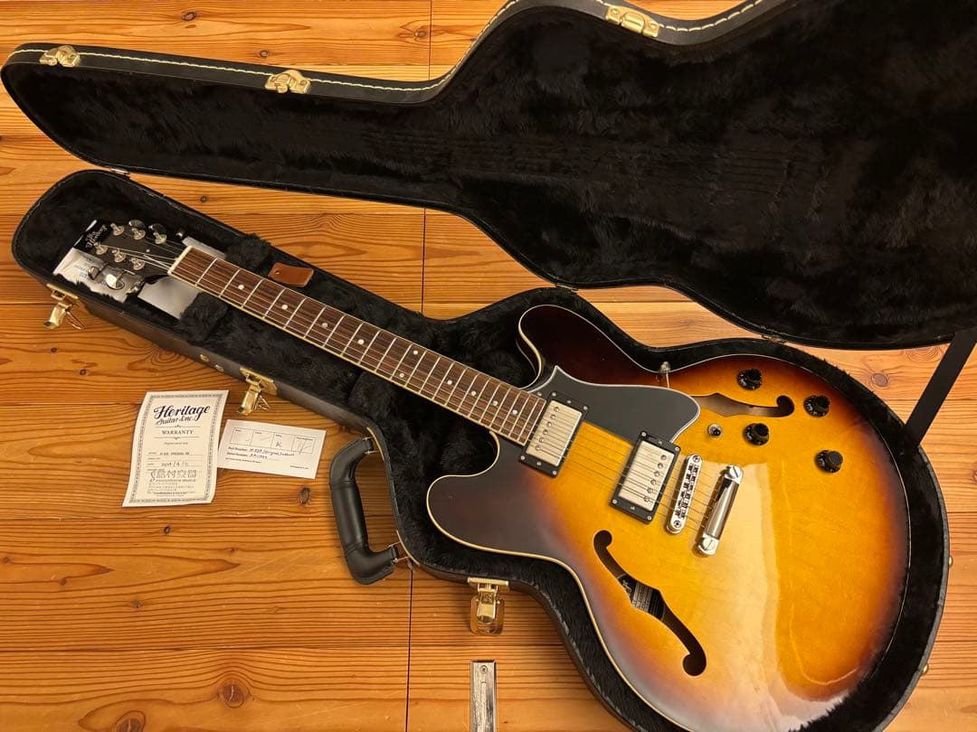 ギター Heritage H-535 Standard Sunburst 2022