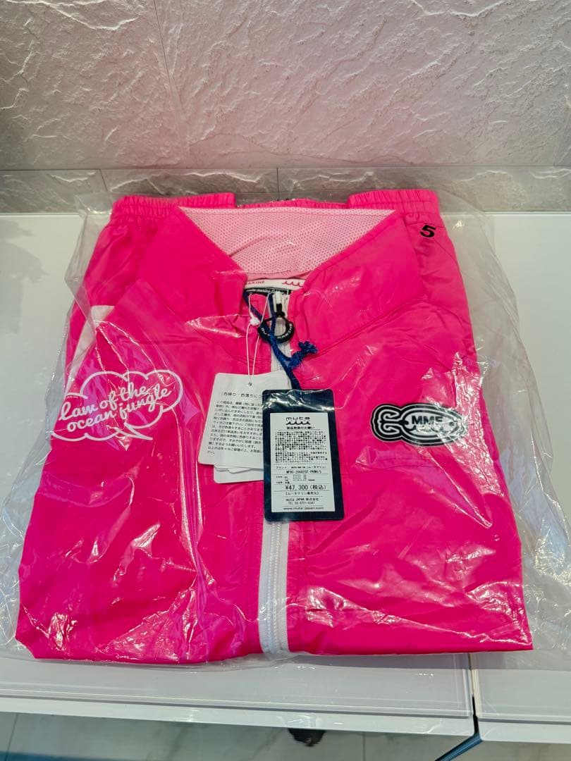 ムータマリン　muta marin ピンク 空調服 Mファン付き ベスト　ゴルフ