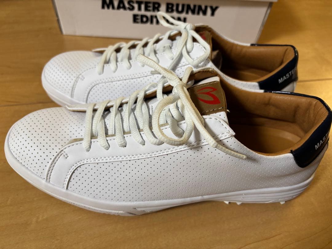 MASTER BUNNY EDITION ゴルフシューズ ホワイト　新品未使用