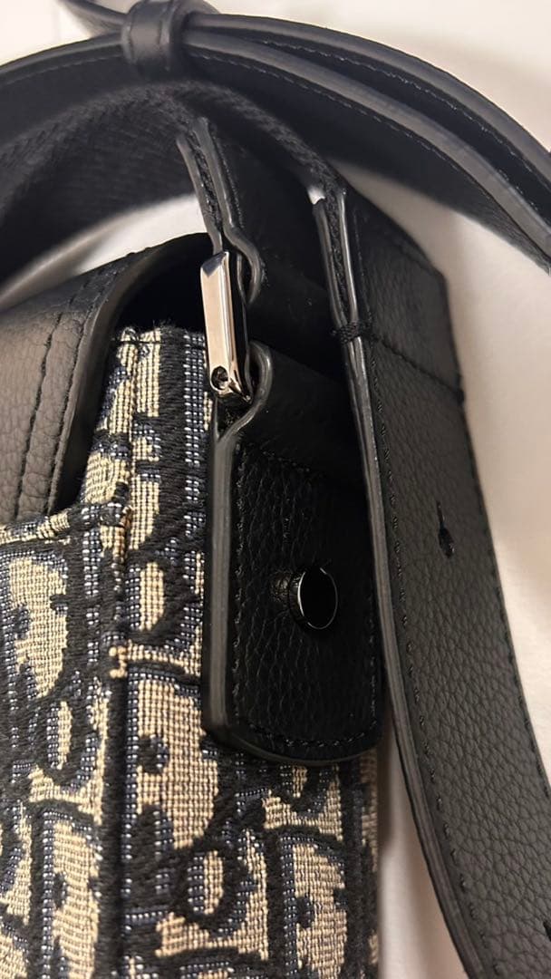 DIOR Saddle フラップ付き メッセンジャー バッグ