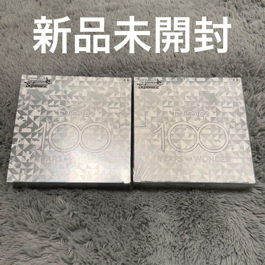 【シュリンク付き】　Disney100 ヴァイスシュヴァルツ　2box 初版