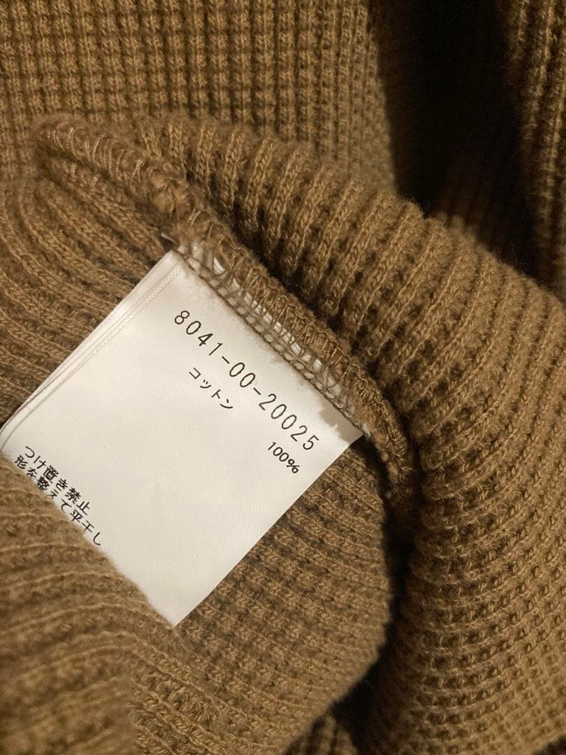 Nigel Cabourn　ナイジェル ケーボン　タートルネック ワッフル