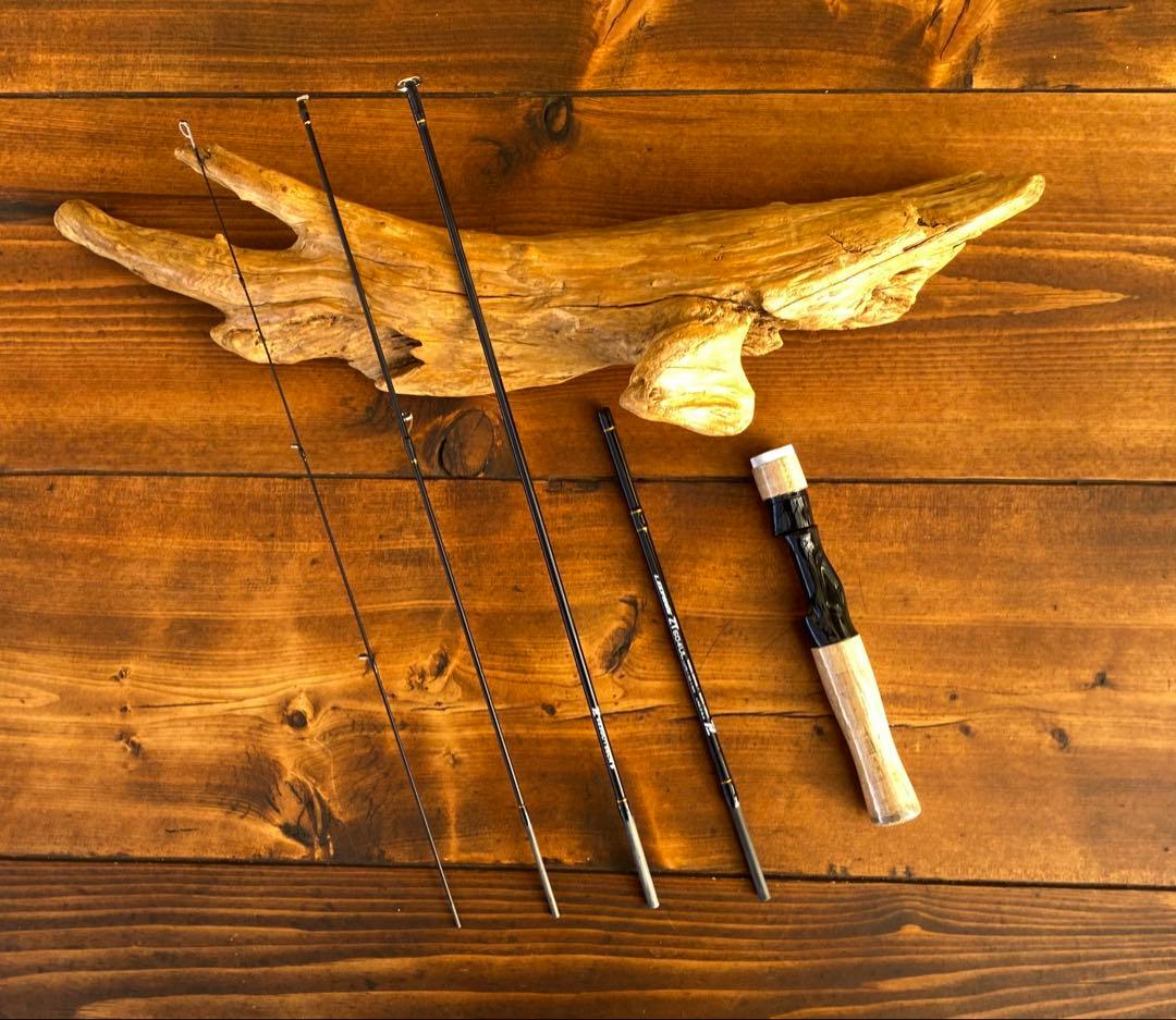 釣り竿セット　トラウトロッド　パックロッド　スピニングリール　長さ調節できる竿