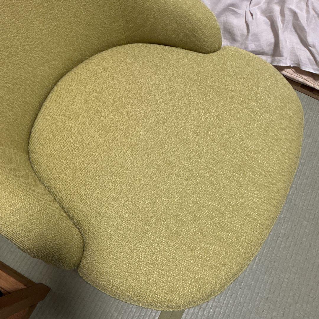 ウニコ unico ソファ　1人掛け　グリーン
