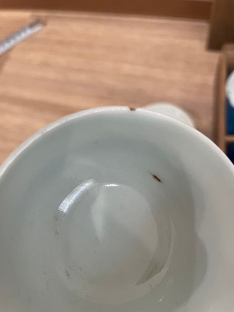 大明　生化年製　湯呑み　染付　中国　骨董　古美術　アンティーク　コレクション