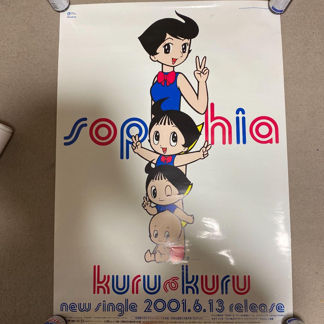 SOPHIA ソフィア/Kuru Kuru ポスター　手塚プロ　手塚治虫