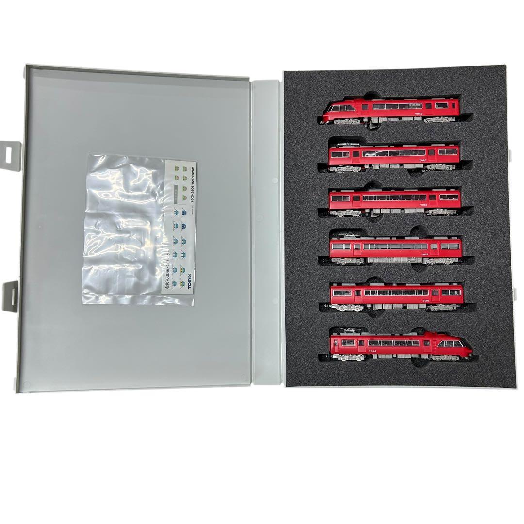 Nゲージ TOMIX 92611 名鉄7000系パノラマカー 6両編成 シール付