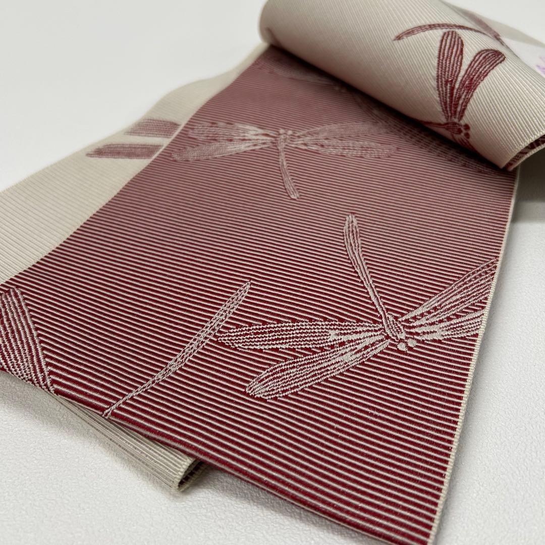 浴衣　絞り浴衣　本場　有松絞り　藍紺　トンボ　半幅帯　 2点新品　0718⑭