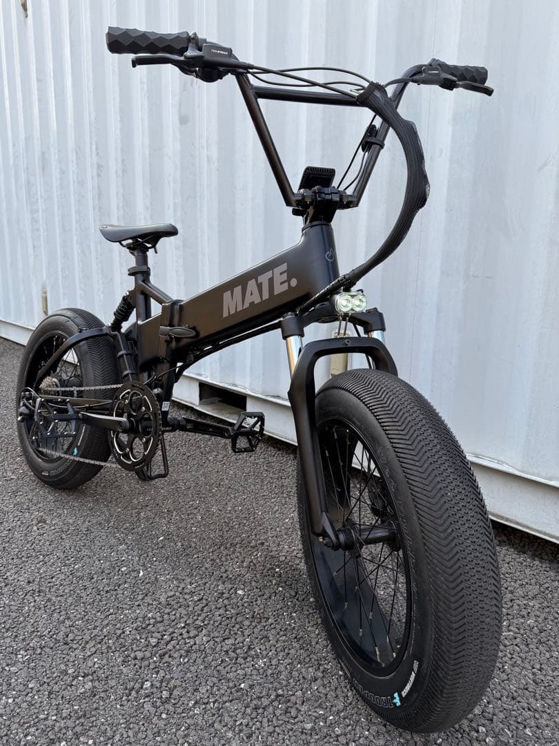 新型ロゴ MATE BIKE MATE X 250 Subdued Black