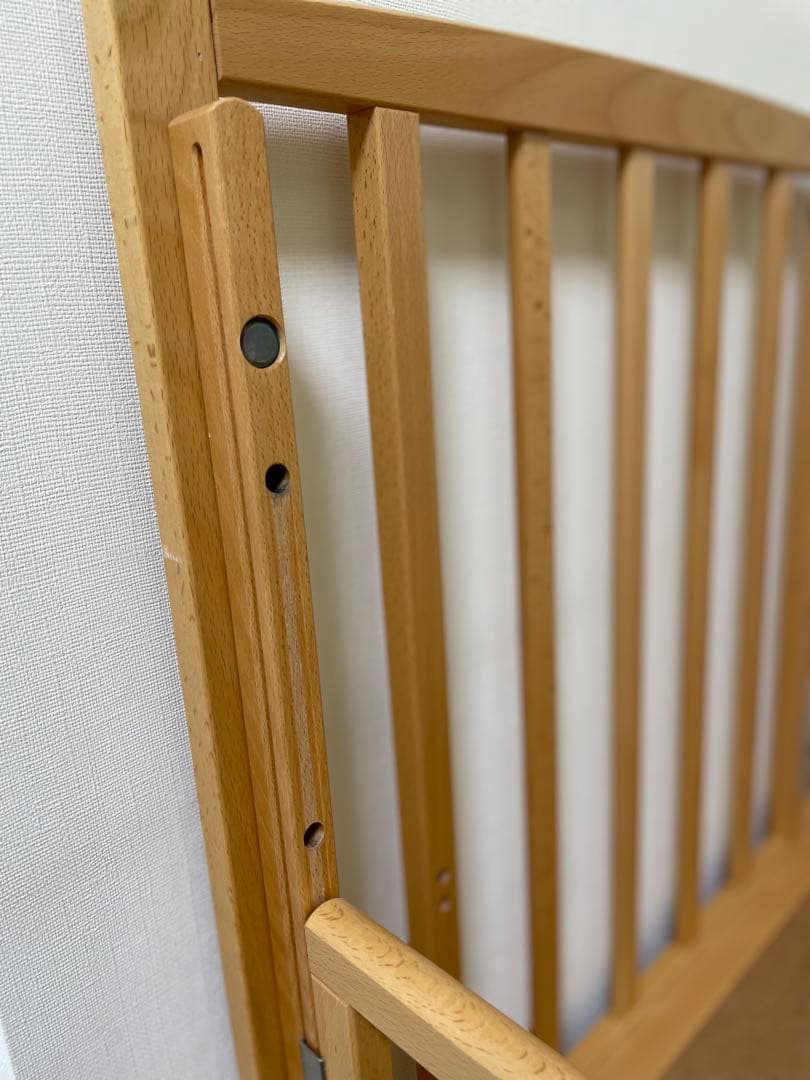 【JJ】ベビーベッド ヤマサキ ハイタイプベッド ツーオープン