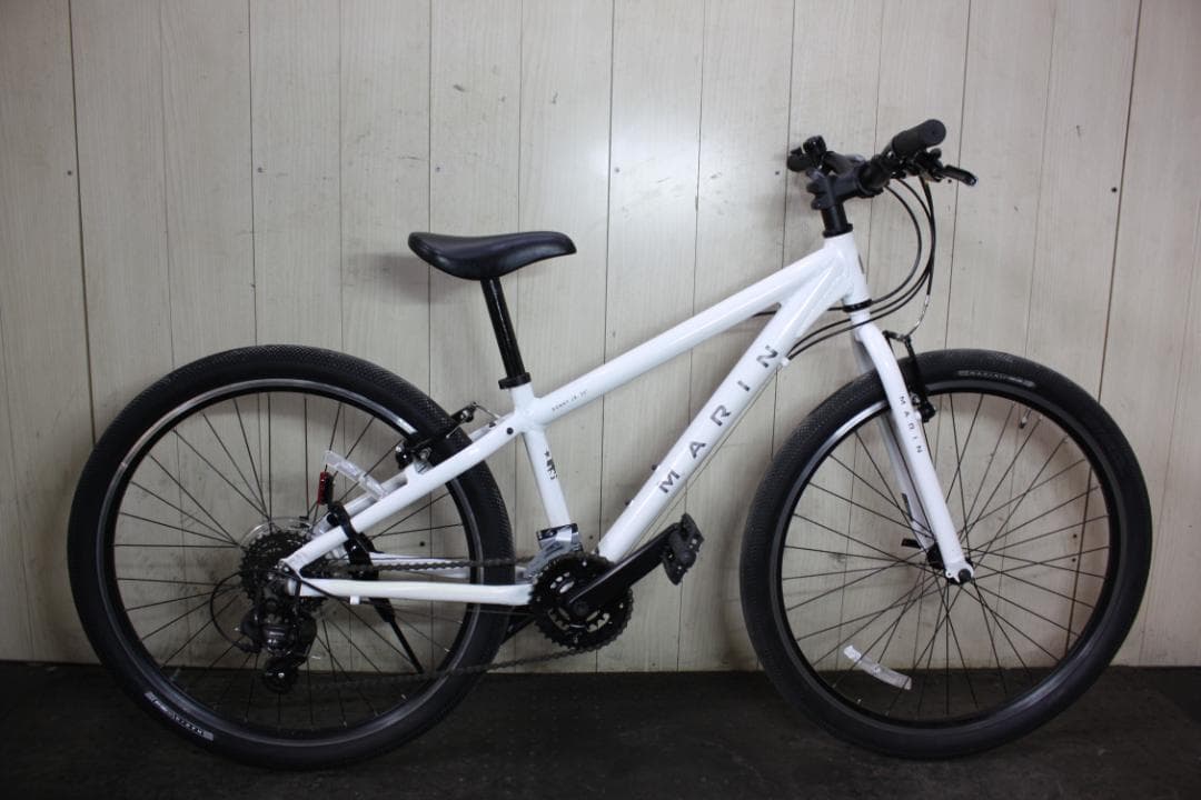 MARIN DONKY JR26アルミ2X7S 330mm 子供用本格MTB 白