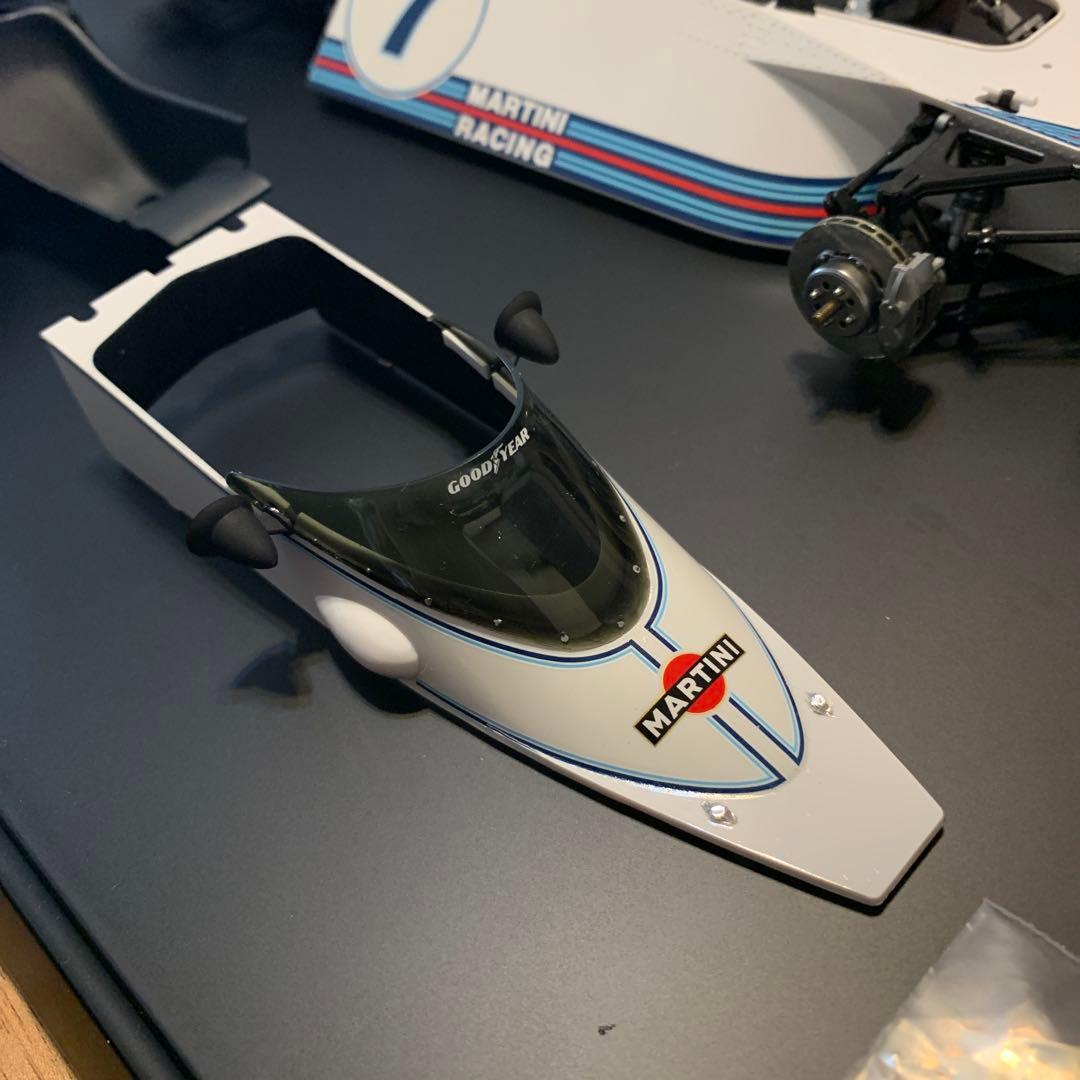 タミヤ ブラバム マルティニBT44B 完成品 タミヤディスプレイケース付