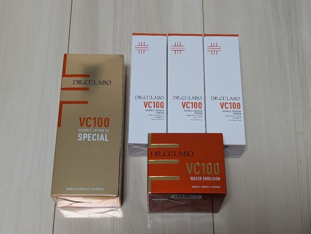 【豪華まとめ売り】ドクターシーラボ VC100 化粧水・乳液・美容液3本