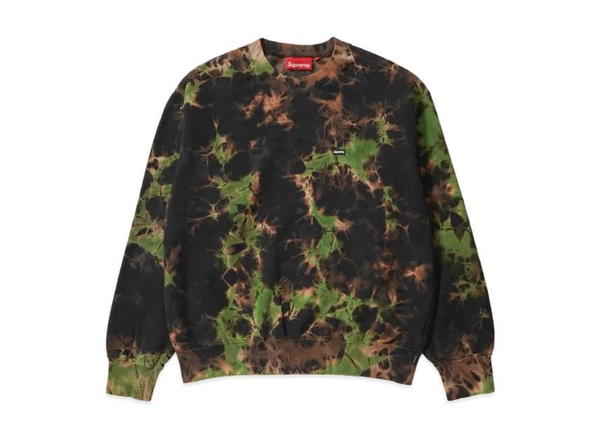 トップス XL Supreme Small Box Crewneck Tiedye