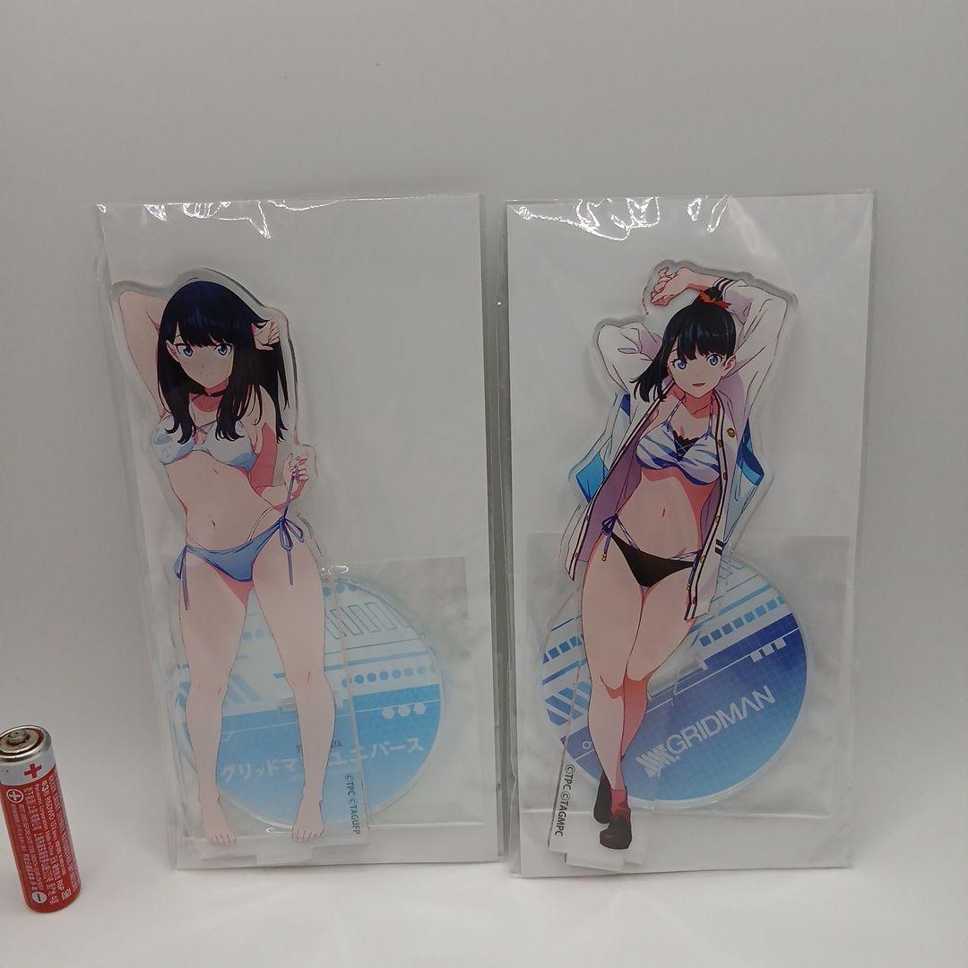 グリッドマン　オンラインくじ　くじメイト　アクリルスタンド　宝多六花　水着