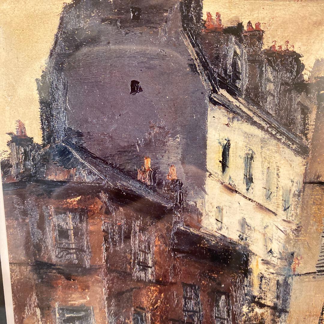 佐伯祐三パリの風景　写真集より抜粋　　お値下げ