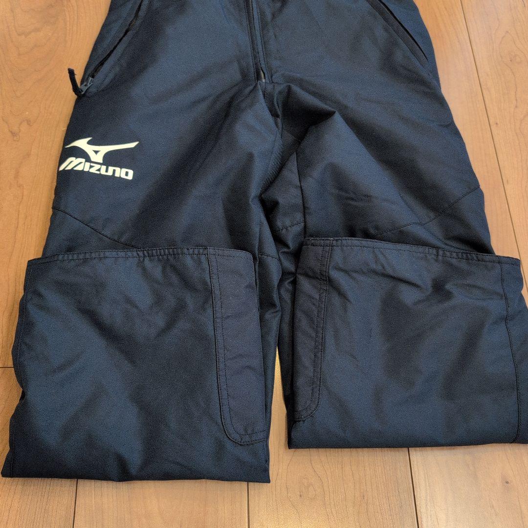 スキーウエア 140cm ミズノ ゴーグル 極暖上下2セット 帽子付き