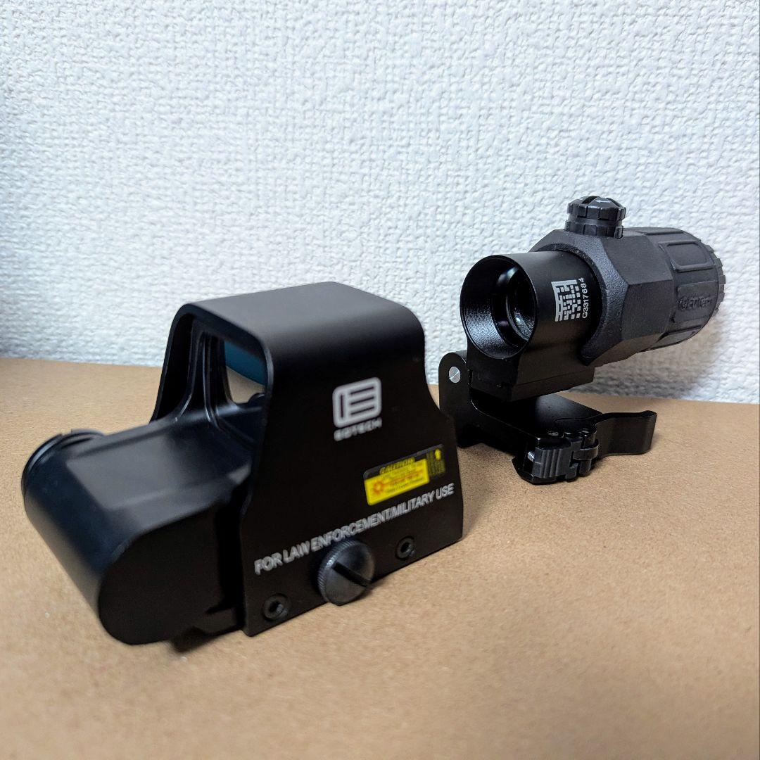 ホロサイト マグニファイア 3倍 EOTECHレプリカ ドットサイト G33