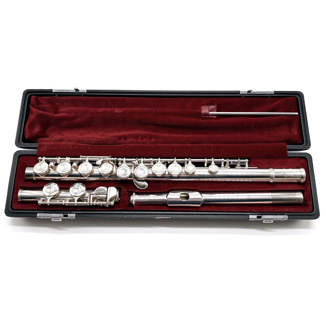 クリーニング済み✨ YAMAHA YFL211S スタンダードモデル 銀メッキ