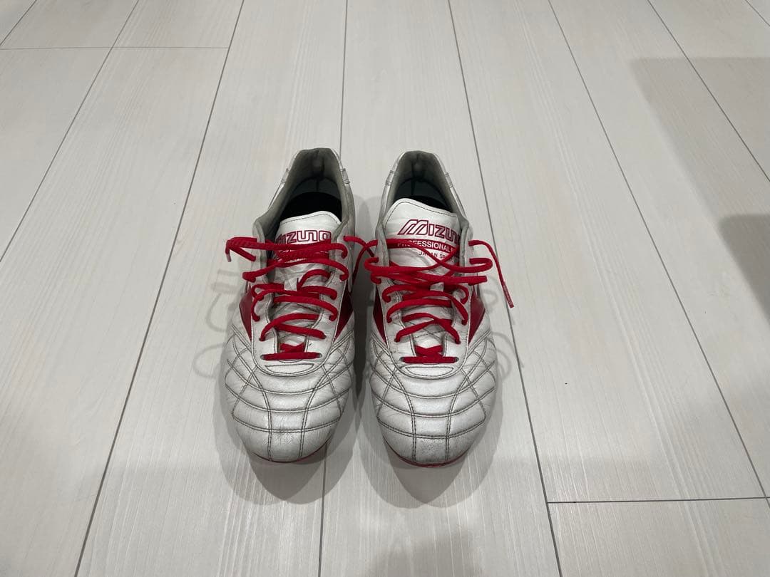 MIZUNO モレリア 2 JAPAN AG 26cm ホワイト/レッド