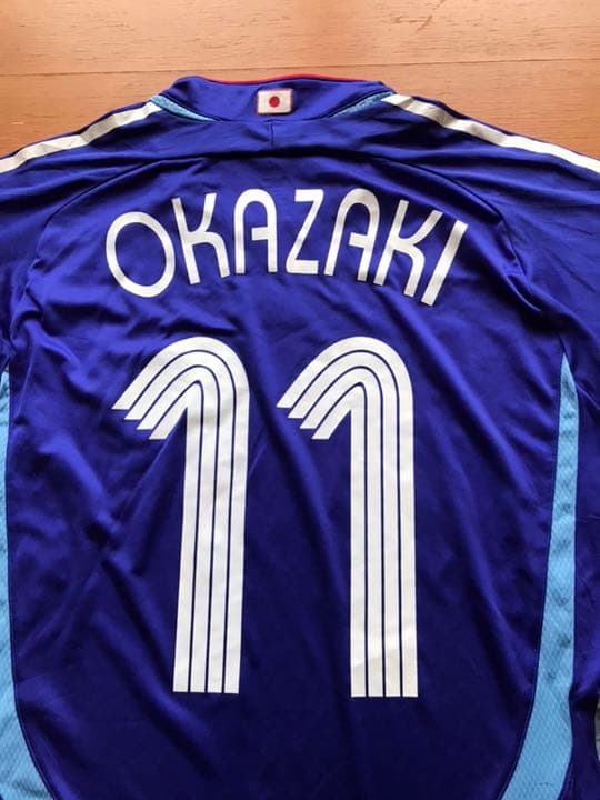 正規品adidas日本代表「11」岡崎慎司 半袖 Oオーセンティックユニフォーム