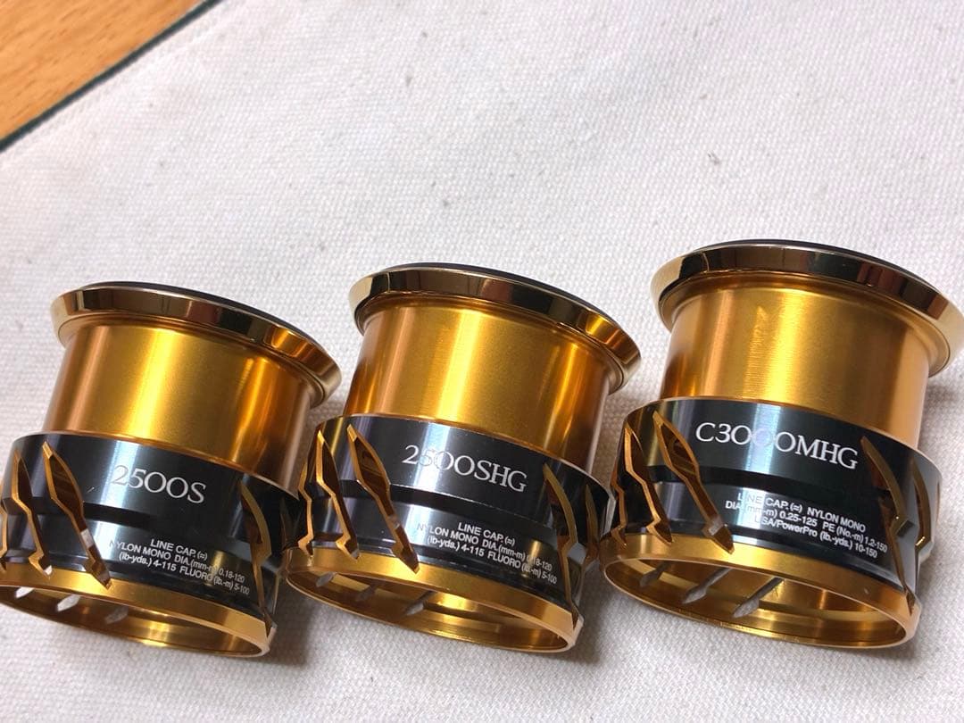 【まとめ売り】シマノ リール20ツインパワー各純正スプール【20TP：計3点】