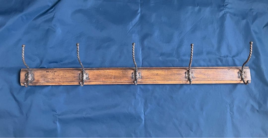 フランスアンティーク　壁掛けフック　ハンガー　ウォールフック　アイアン