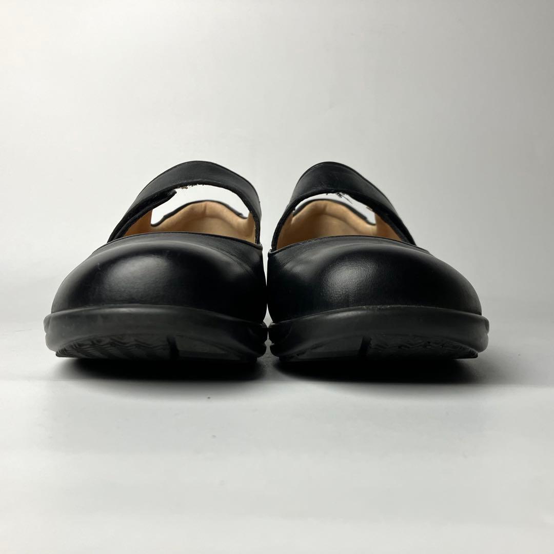 【未使用級】Finn Comfort メリージェーン　ストラップ　黒　23.5