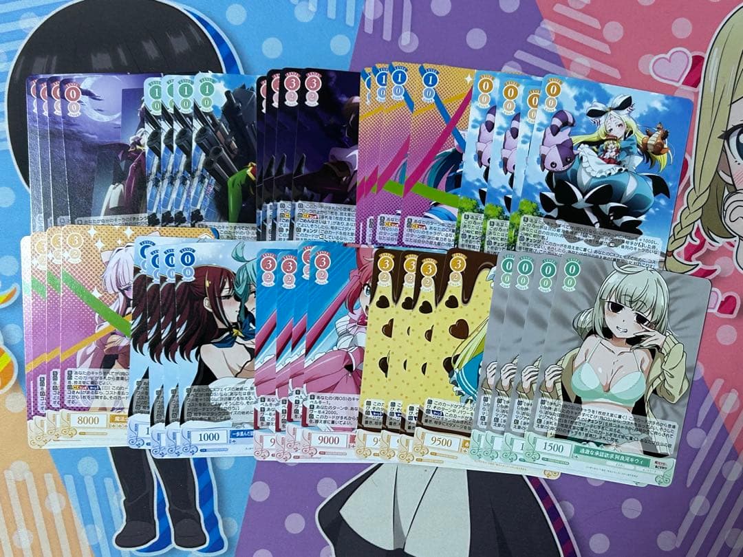 ヴァイスシュヴァルツロゼ 魔法少女にあこがれて RR以下 4コン