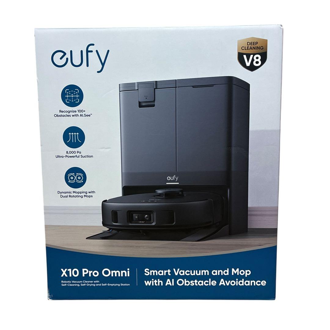 eufy X10 Pro Omni 箱付きロボット掃除機 自動ゴミ収集