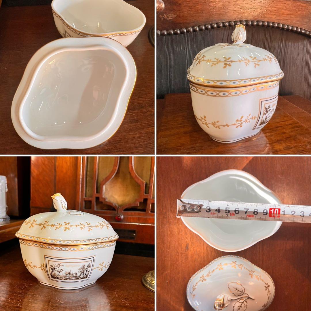 ジノリ Richard Ginori シュガーポット キャンディ入 小物入