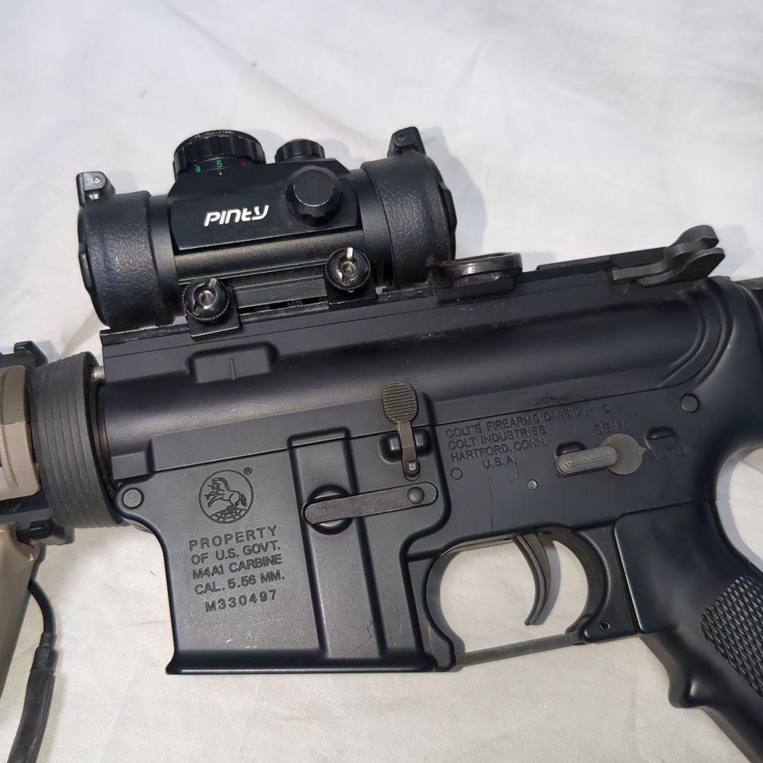 東京マルイ　M4CRW　ハイサイクル電動ガン　外装カスタム品　付属品多数あり