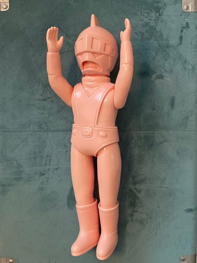 シルバー仮面 面取れ 未塗装 25cm